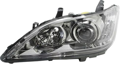 سوير أوتو استبدال مجموعة المصابيح الأمامية جانب السائق (يسار) يناسب لكزس ES350 2010 3.5L V6 مركب in Kuwait