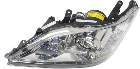 سوير أوتو استبدال مجموعة المصابيح الأمامية جانب السائق (يسار) يناسب لكزس ES350 2010 3.5L V6 مركب in Kuwait