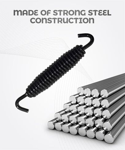 Motorcycle Parts,Car Accessories Kickstand Spring,Chrome Plated Motorcycle Kickstand Springs,Professional Motorbike Powersports Kickstands,Suitable for Most Harley Motorbike Models (Black) in Saudi Arabia