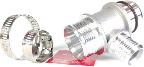 موصل خرطوم المبرد ترقية الألومنيوم مع FKM O-ring 11537639997 11537639999 11537603512 11537603515 لسيارات BMW N20 F10 F11 F15 F16 F25 F26 F32 F36 420I 428I 520I 528I X3 X4 اكس5X6Z4 in Kuwait