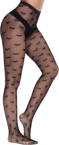 Tights for Women High Waist Fishnet Stockings Lace Leggings Floral Lace Pantyhose in Saudi Arabia