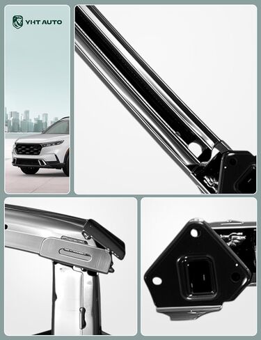 YHTAUTO المصد الأمامي لتعزيز الصدمات من الصلب متوافق مع Honda CR-V 2012 2013 2014 Sport Utility، تعزيز دعم الشبكة in Saudi Arabia