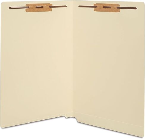 Staples Reinforced End‑Tab Classification Folders, Legal Size, Manila, Heavy‑Duty Fastener Design – 100/Carton in Saudi Arabia