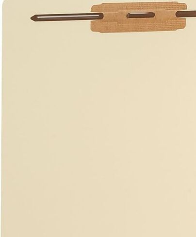 Staples Reinforced End‑Tab Classification Folders, Legal Size, Manila, Heavy‑Duty Fastener Design – 100/Carton in Saudi Arabia