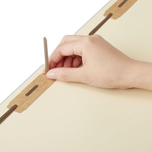 Staples Reinforced End‑Tab Classification Folders, Legal Size, Manila, Heavy‑Duty Fastener Design – 100/Carton in Saudi Arabia