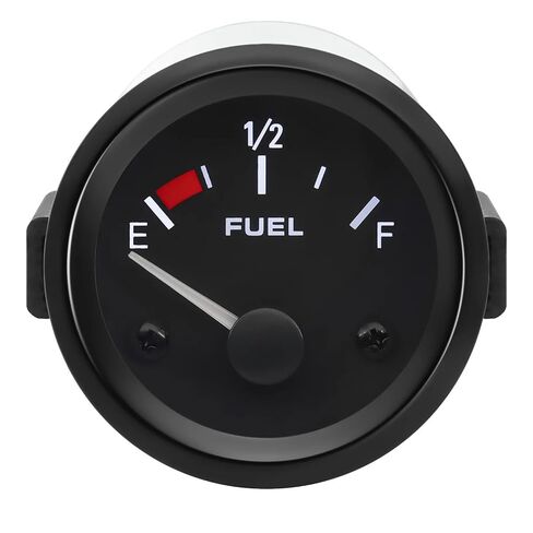 12V 2'' 52mm Fuel Level Gauge Pointer Car Fuel Tank Meter High Sensitivity with LED Backlight Rim Automotive Gauges 240-33ohm in Saudi Arabia