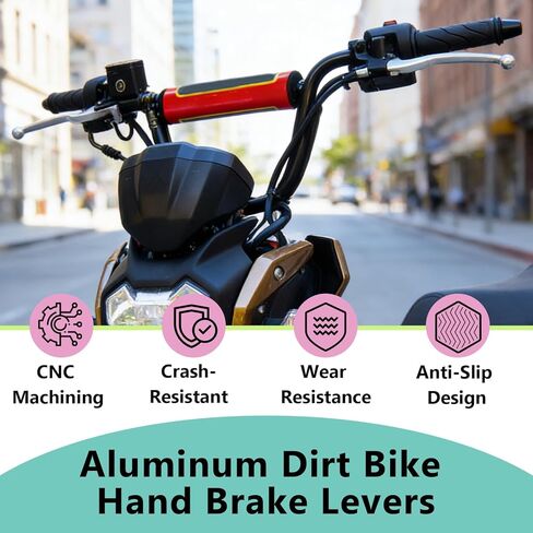 2 قطعة فرملة اليد اليسرى واليمنى متوافقة مع Tutti Tutto Soleil01 Ebike ، عتلات فرامل اليد للدراجة الترابية المصنوعة من الألومنيوم in Kuwait