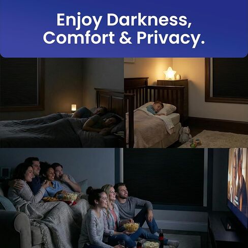 شرائط حجب الضوء - بيضاء 60 بوصة دائمة 2 قطعة - مانع ضوء النافذة لأسطوانة النافذة والظلال الخلوية - مانع ضوء جانبي لغرف النوم ودور الحضانة وغرف الوسائط in Kuwait