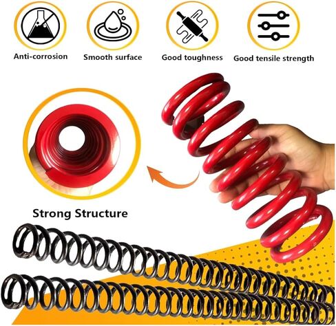 شوكة أمامية شديدة التحمل ومجموعة زنبرك خلفي لياماها TTR125L TTR125 2000-08 OEM #650-YTR-1205 660-YTR-1205 in Kuwait