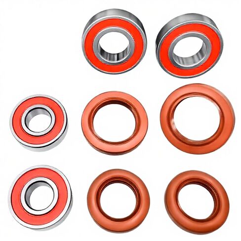 Front Wheel Bearings and Seals Kit Compatible with Big Bear 250 YFM250 125 250 350 660 700 2004 to 2023 in Saudi Arabia