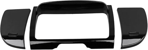 Chrome Switch Panel Inner Fairing Dashboard Trim Gauge and Radio Stereo Faceplate Trim Bezel Kit For Harley Electra Glide, Street Glide, Ultra Limited and Tri Glide 2014-2023 in Saudi Arabia