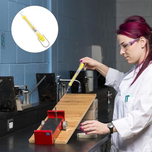 2pcs Tubular Spring Scales for Science Classrooms Force Meter for Physics Teaching and Experiments Portable Handheld Pull Force Gauge in Saudi Arabia