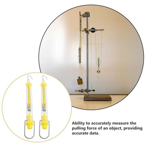 2pcs Tubular Spring Scales for Science Classrooms Force Meter for Physics Teaching and Experiments Portable Handheld Pull Force Gauge in Saudi Arabia