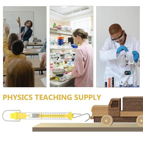 2pcs Tubular Spring Scales for Science Classrooms Force Meter for Physics Teaching and Experiments Portable Handheld Pull Force Gauge in Saudi Arabia