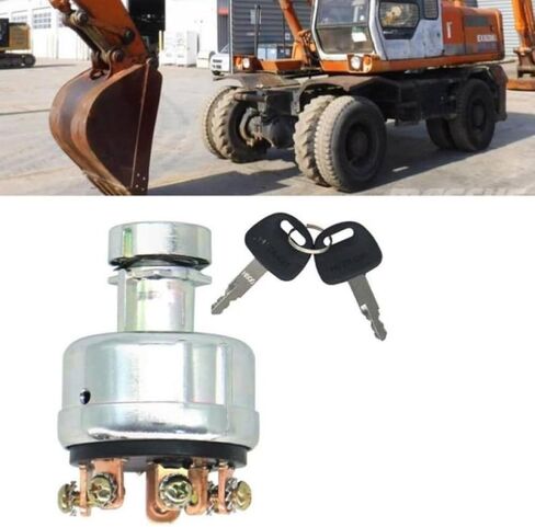 مفتاح الإشعال قفل اسطوانة 4186743 4186745 متوافق مع حفار حفارة EX160WD EX200 in Saudi Arabia