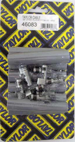 Taylor Cable 46083 Spark Plug Boot/Terminal Kit gray 180 deg in Saudi Arabia