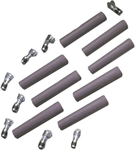 Taylor Cable 46083 Spark Plug Boot/Terminal Kit gray 180 deg in Saudi Arabia