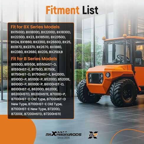طقم تثبيت 3 نقاط من maxpeedingrods K2561-38300 مناسب لـ B & BX Kubota BX1500D BX1800D BX1830D BX1850D BX1860 BX2200D BX2230D BX2350D BX2360 BX2660D BX23 BX24 in Kuwait