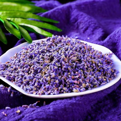 8 Bags of Lavender Sachets, French Lavender Sun Dried, Drawer, Wardrobe, Shoe Cabinet Air Freshener, Long-Lasting Perfume, 16 Packs of Lavender and Eight Sachet Bags. in Saudi Arabia