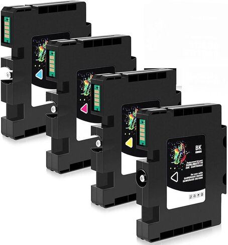 Inkpro New Sublimation Ink Cartridge Compatible with SG500 SG1000 Printers(1 Black, 1 Cyan, 1 Magenta, 1 Yellow, 4-Pack) in Saudi Arabia