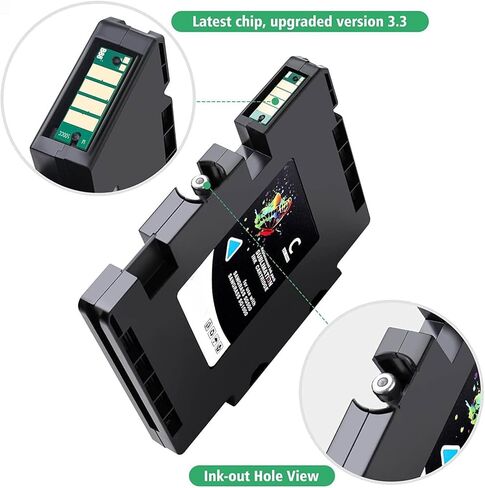 Inkpro New Sublimation Ink Cartridge Compatible with SG500 SG1000 Printers(1 Black, 1 Cyan, 1 Magenta, 1 Yellow, 4-Pack) in Saudi Arabia
