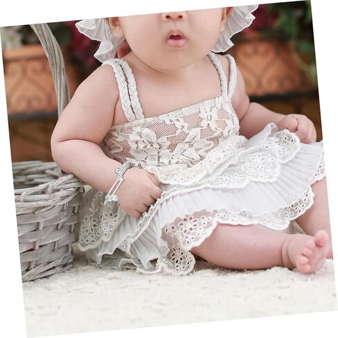 Veemoon Sterling Silver Baby Bangle Bracelet Bells Infant Jewelry for Newborn Girls for Baby Showers and Birthdays Celestial Pattern in Saudi Arabia