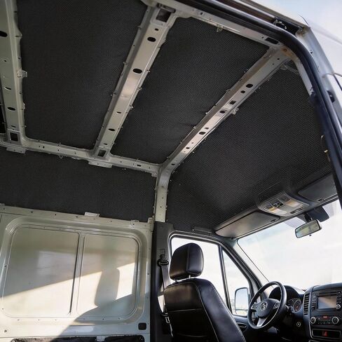 بكرة عازلة لعربة التخييم RV، حاجز حراري وصوت مقاوم للماء، عازل لشاحنة التخييم للسيارات مقاس 16.5 بوصة × 315 بوصة لتحويلات الشاحنات والمركبات الترفيهية والشاحنات in Kuwait