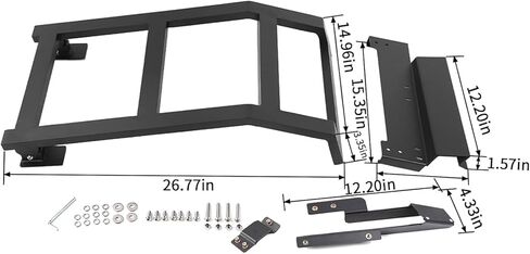 Alloy Side Ladder Side Window Roof Step Ladder Fit For Ford Bronco Sport 2021-2025 Exterior Accessories(Passenger Side) in Saudi Arabia