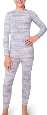 Free Country Boys Girls Thermal Set Top and Bottom Winter Base Layer Underwear Sets for Kids in Saudi Arabia