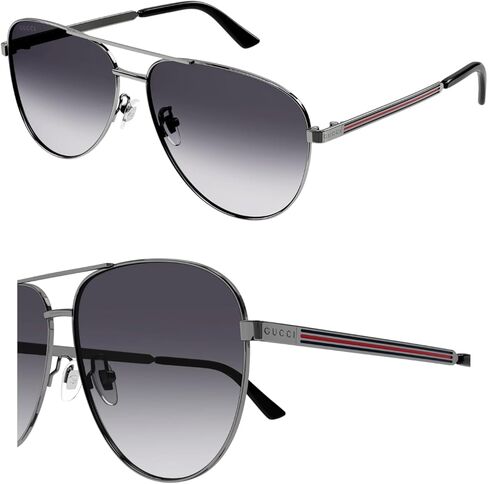 Gucci GG1233SA Aviator shape Sunglasses + Bundle with eSHADES Luxury Eyewear Kit in Saudi Arabia