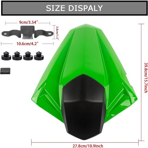 غطاء هدية للمقعد الخلفي لـ EX300R EX300 ZX250R EX250R Ninja 300 300R 250 250R 2013-2019 (أخضر) in Kuwait