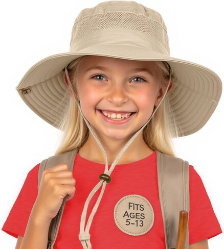 GearTOP Kids Sun Hat UPF 50+ Sun Hats for Kids Girls Boys Wide Brim Beach in Saudi Arabia