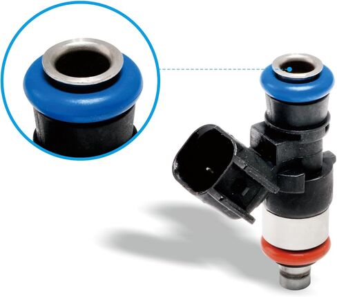 0280158091 حاقن الوقود 6 قطع متوافق مع لينكولن MKZ MKX MKS MKT، Edge Fusion Taurus Taurus X، Mazda CX-9 6، Mercury Sable يستبدل 0280158091 0280158077 84212353 ZZJ1-13-250A in Kuwait