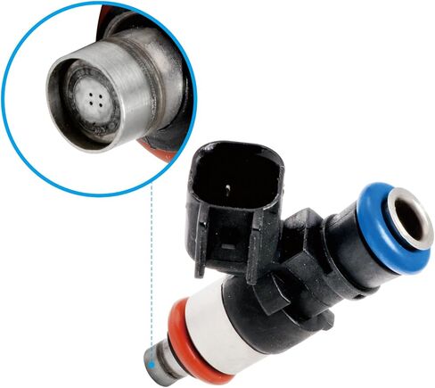 0280158091 حاقن الوقود 6 قطع متوافق مع لينكولن MKZ MKX MKS MKT، Edge Fusion Taurus Taurus X، Mazda CX-9 6، Mercury Sable يستبدل 0280158091 0280158077 84212353 ZZJ1-13-250A in Kuwait