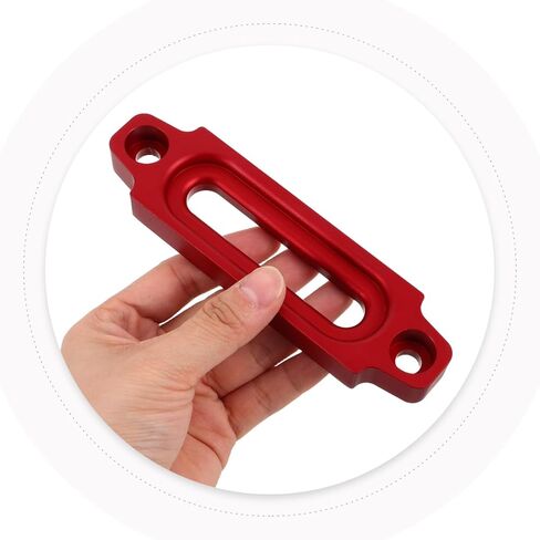 الألومنيوم Hawse Fairlead لحبل الونش الاصطناعي دليل ونش خفيف الوزن لملحقات ATV للمركبات على الطرق الوعرة مع قوة شد عالية وسهلة التركيب in Kuwait