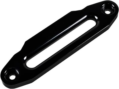 AMOPACORP Black 10 inch High-Grade Aluminum 8000-15000 LBs Hawse Fairlead for Car SUV ATV UTV Pickup Truck Offroad Synthetic Winch Rope Cable in Saudi Arabia