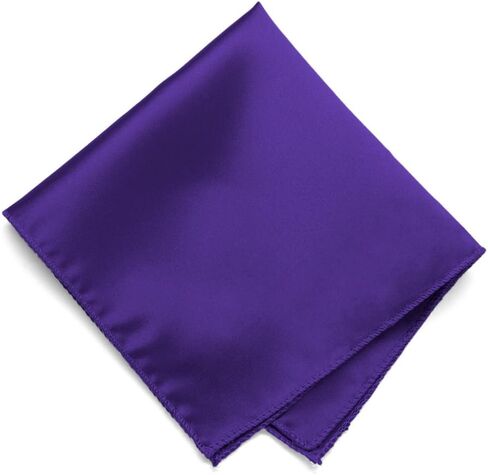 tiemart Amethyst Purple Solid Color Pocket Square in Saudi Arabia