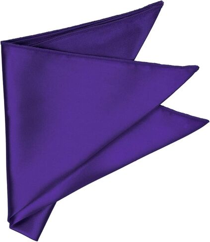tiemart Amethyst Purple Solid Color Pocket Square in Saudi Arabia
