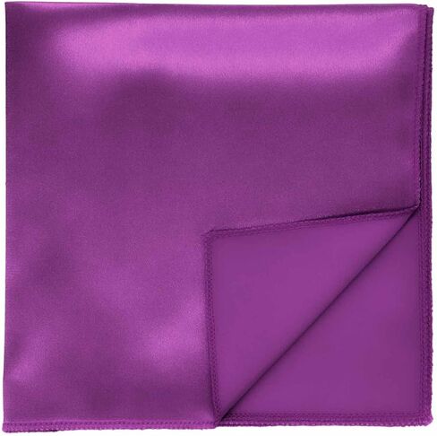 tiemart Dark Orchid Solid Color Pocket Square in Saudi Arabia