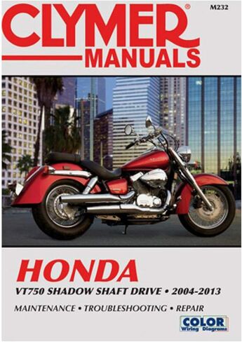 Clymer Manual for Honda VT750 Shadow Shaft Drive - 2004-2013 in Saudi Arabia