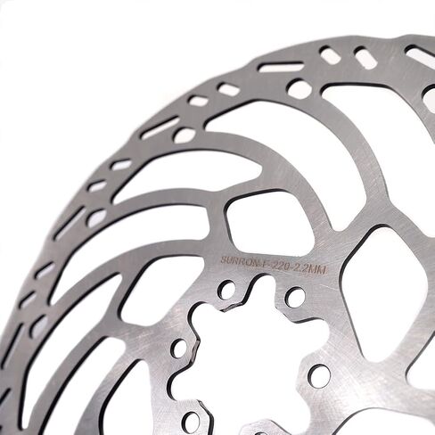 KKE Front 220MM Brake Disc with Adapter Compatible with Surron Light Bee X 2019-2021/2023-2024 in Saudi Arabia
