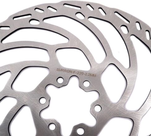 KKE Front 220MM Brake Disc with Adapter Compatible with Surron Light Bee X 2019-2021/2023-2024 in Saudi Arabia
