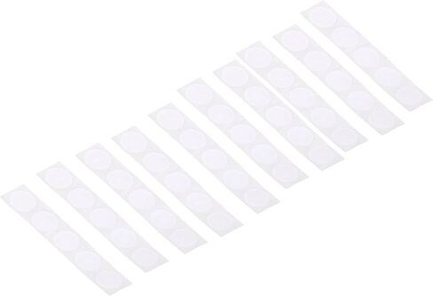 50Pcs 13.56MHz NFC RFID Sticker Tag High Frequency 504 Byte IC UID Label for Secure Data Transfer, Access Control, and More Waterproof Copper Alloy Material 25mm Diameter in Kuwait