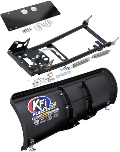 KFI 50" Flex Snowplow, Mount Bracket, Push Tube Kit - compatible with Suzuki 450 700 750 King Quad 4x4 / AXi in Saudi Arabia