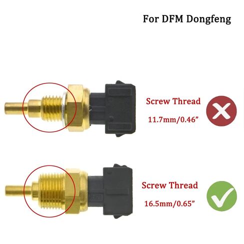 مستشعر درجة حرارة الماء المبرد للمحرك، لـ DFM Dongfeng DFSK Junfeng CV03 K61 Mini Van 4A13 4A15 متوافق مع شيري in Kuwait