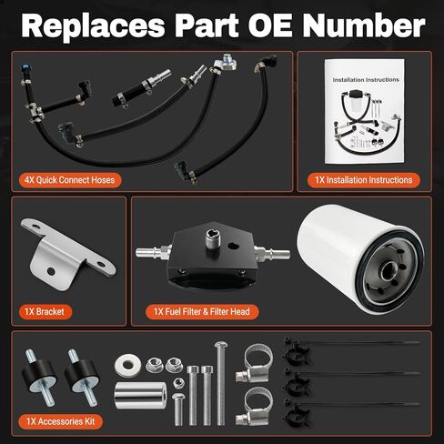 مجموعة الوقاية من الكوارث 6.7 لتر ديزل CP4 متوافقة مع 2011-2025 Ford F250 F350 F450 F550 Super Duty استبدال CP4-6.7F-BP-G2.1، 7031190 in Kuwait