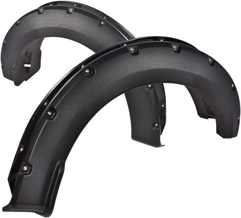 DOTCOM Fender Flares,Fit For 2009 2010 2011 2012 2013 2014 Ford F150 Styleside with 67.0/78.8"/97.4" Bed Length Models(NOT not fit Platinum and Raptor models),Paintable Factory Style Wheel Flares Set in Saudi Arabia