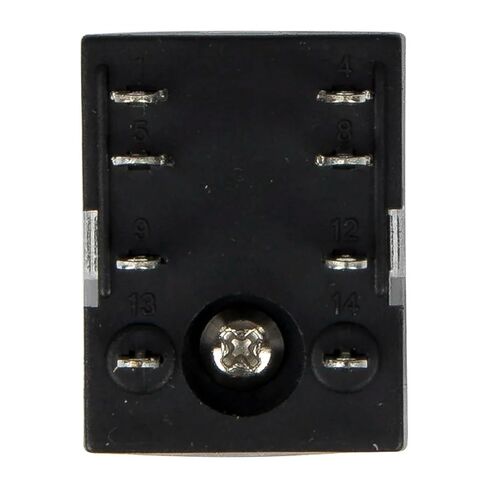 مرحل كهرومغناطيسي HH52P MY2NJ مع مؤشر LED، تيار متردد 110 فولت 220 فولت تيار مستمر 12 فولت 24 فولت، تحكم مصغر في الطاقة المنخفضة، حماية غطاء الغبار، معتمد من CE in Kuwait