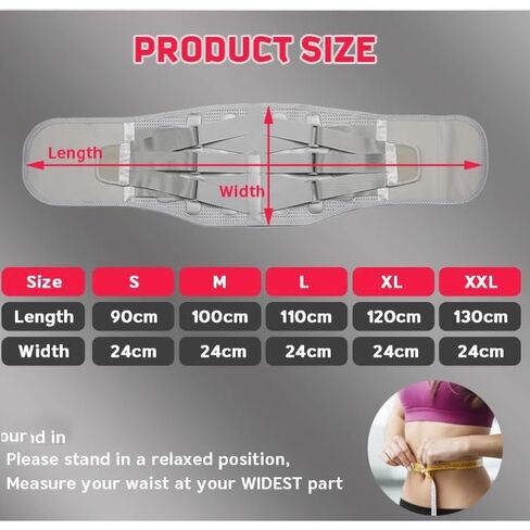 Breathable Back Brace Support Belt, Lower for Herniated Disc(Small) in Saudi Arabia