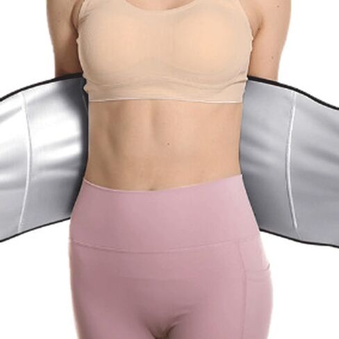 Sports Waist Protection Fitness Fat Burning Yoga Sweating Belt in Saudi Arabia